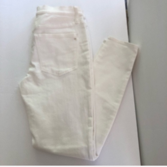 Madewell | Skinny Skinny Off-White Denim Jeans - Picture 9 of 10